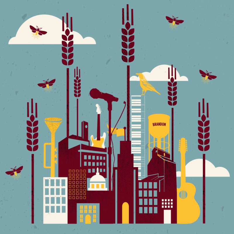 Summer Lights music festival background image