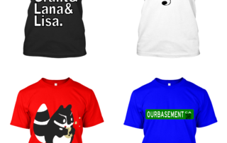 4 t-shirt designs